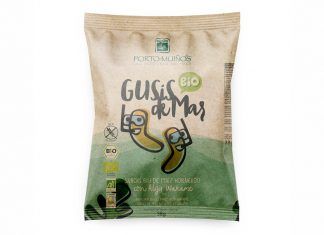 Gusis de mar con alga wakame, de Porto Muíños