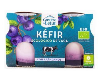 Kéfir de vaca con arándanos, de Cantero de Letur
