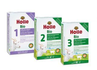 Leche infantil ecológica de cabra – receta mejorada, de Holle