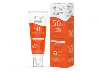 Spray solar cara & cuerpo SPF50+ Alga Maris, de Laboratoires Biarritz