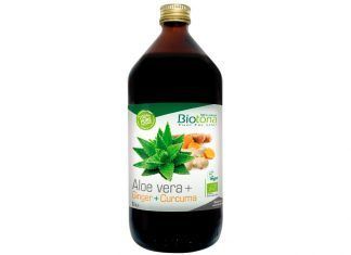 Aloe vera + Jengibre + Cúrcuma, de Biotona