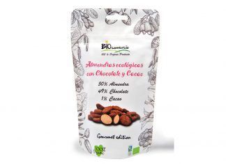 Almendras Ecológicas con Chocolate y Cacao, de Biocomercio