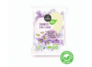 Caramelos de Miel y Jengibre, de Muria Bio