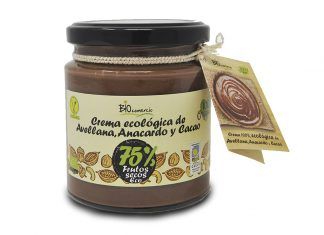 Crema Ecológica de Avellana, Anacardo y Cacao, de Biocomercio