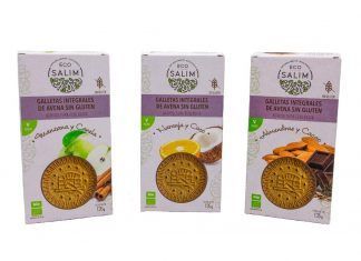 Galletas de Avena Sin Gluten, de Ecosalim