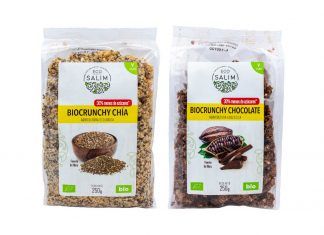 Granola chocolate y chía, de Ecosalim