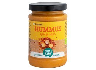 Hummus con chili, de TerraSana
