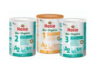 Leches para lactantes A2 ecológicas, de Holle