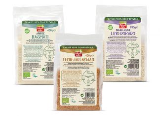 Legumbres, semillas y cereales con envase compostable, de La Finestra sul Cielo