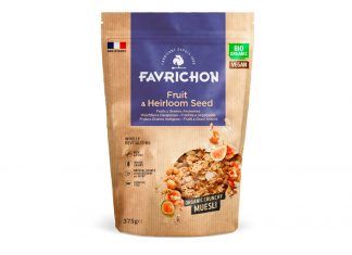 Muesli Crujiente Fruta & Granos Antiguos, de Favrichon