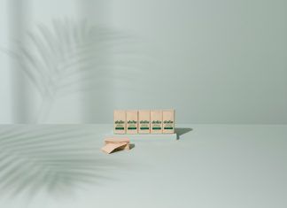 Pack de 10 bolsitas de 10 pañuelos sin blanquear, de Dalia