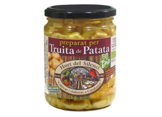 Preparado de tortilla patata, de Hort del Silenci