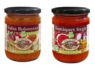 Salsa Boloñesa Vegana y Tomate Frito, de Hort del Silenci