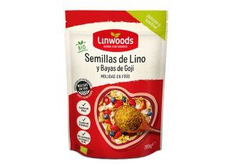 Semillas de lino y bayas de Goji molidas bio 200g, Linwoods