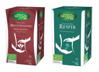 Tisanas Bio Respir y Menstruación, de Herbes del Molí