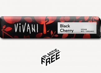 VIVANI “Barrita de Chocolate Negro con Cereza Ácida”