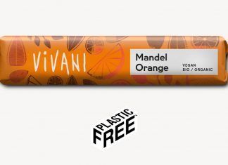 VIVANI “Barrita de Chocolate con Almendras y Naranja”