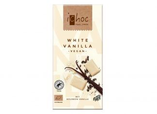 iChoc “Chocolate Blanco Vegano con Vainilla Bourbon”
