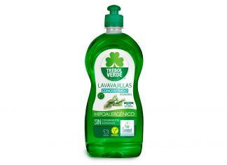 Lavavajillas hipoalergénico romero, de Trébol Verde