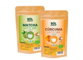 Matcha Latte Mix y Cúrcuma Latte Mix, de Sol Natural