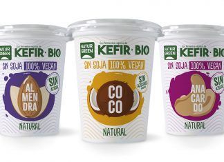 Kefir-Bio con fermentos veganos, de NaturGreen