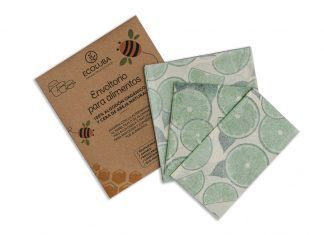 Envoltorio de cera de abeja, de Ecoluba