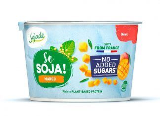Especialidad de soja – Mango sin azúcares añadidos, de Sojade