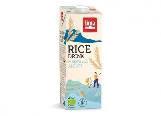 Bebida de Arroz con Algas Marinas, de Lima