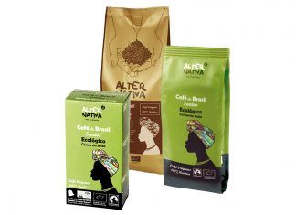 Café SANTOS, Brasil 100% Arabica, de AlterNativa3