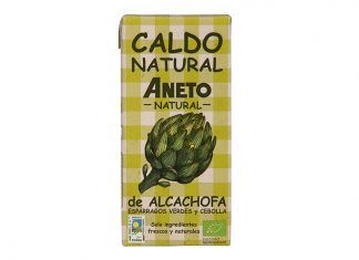 Caldo natural ecológico de alcachofa (bipack 2x330ml), de Aneto Natural