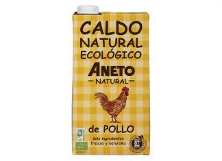 Caldo natural ecológico de pollo, de Aneto Natural