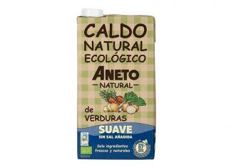 Caldo natural ecológico de verduras suave, de Aneto Natural