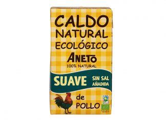 Caldo natural ecológico de pollo suave, de Aneto Natural