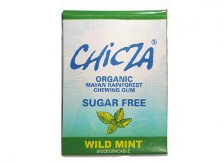 Chicle de Menta Sin Azúcar, de Chicza