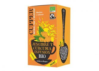 Infusión de Jengibre y Cúrcuma Bio, de Cupper