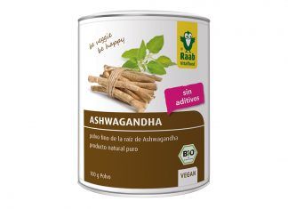 Polvo fino de la raíz de Ashwagandha, de Raab Vitalfood