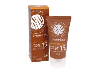 Protección Solar de Argán Facial Antiedad SPF15, de Earth Line