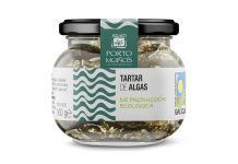Tartar de Algas al Natural, de Porto Muíños