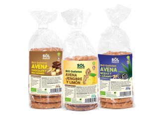 Galletas artesanas de avena, de Sol Natural