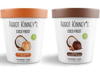 Nuevos helados veganos de caramelo salado, y chocolate y avellanas, de Abbot Kinney’s