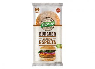 Pan de hamburguesa de trigo espelta, de Biocop