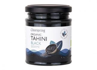 Tahini ecológico de sésamo negro, de Clearspring