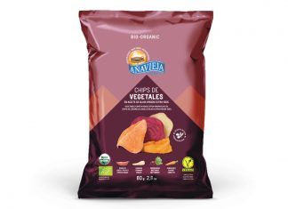 Chips vegetales en Aceite de Oliva Virgen Extra 80 g, de Ecológicas de Añavieja