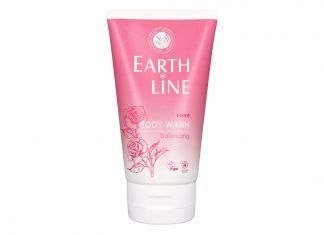Gel de baño de rosa 100% natural, de Earth Line