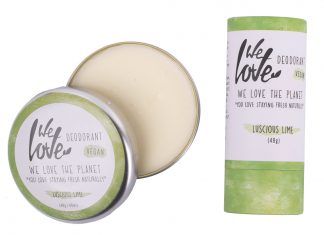 Desodorante vegano Luscious Lime, de We Love the Planet