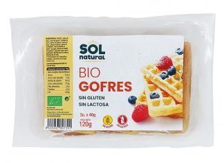 Gofres sin gluten y sin lactosa, de Sol Natural