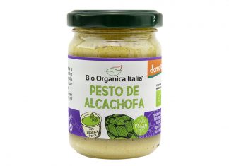 Pesto de alcachofas vegano, de Bio Organica Italia