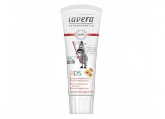 Dentífrico para niños sin flúor caléndula bio & calcio, de Lavera