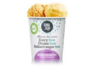 Helado Vegano y Ecológico de Mango y Maracuyá, de Runakay