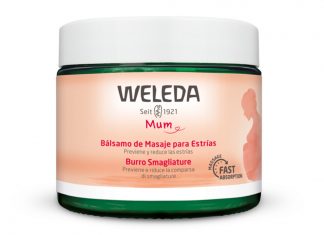 Bálsamo de masaje para estrías, de Weleda